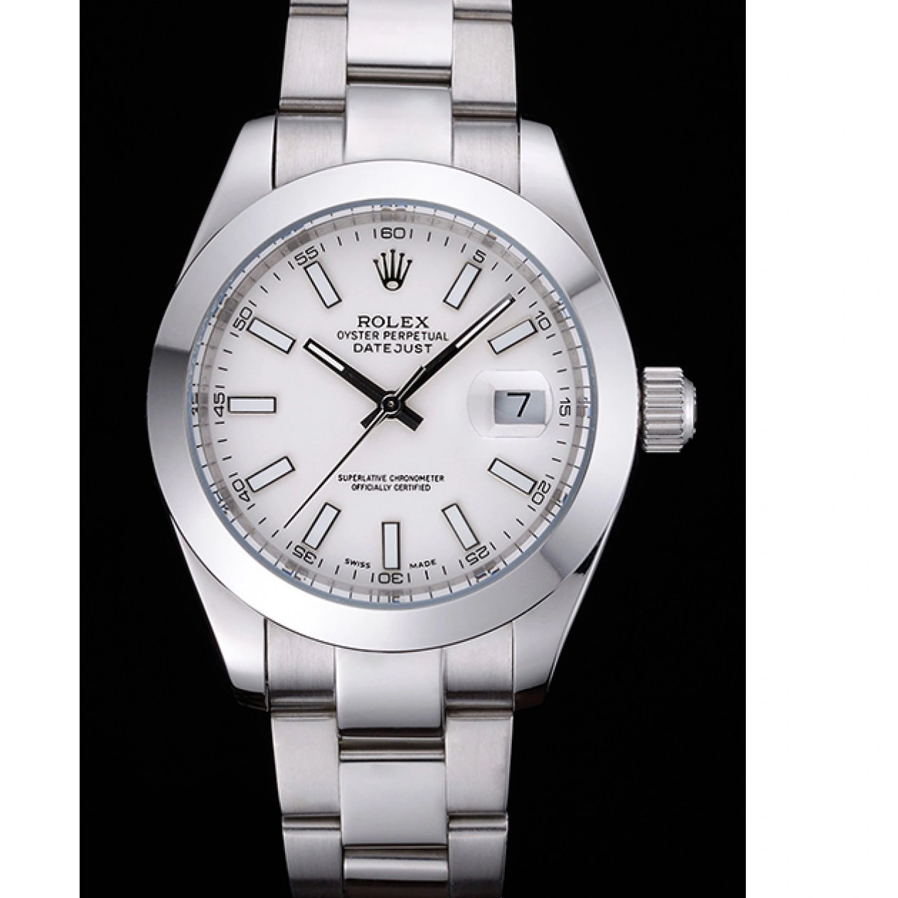 Aaa replica watch Dial 622266 Steel Rolex Stainless Datejust White Case 1026